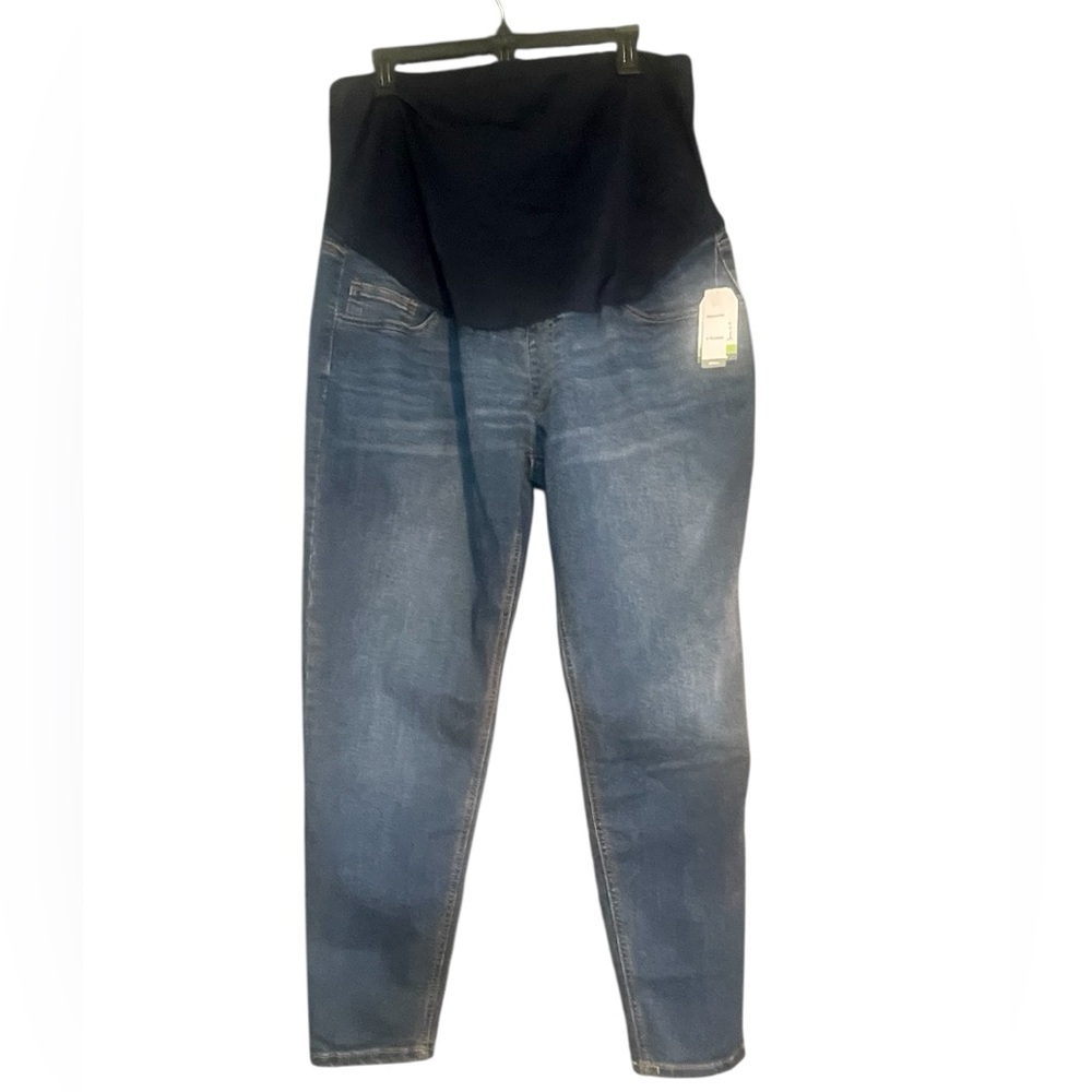 NWT Time & True 5 pocket skinny maternity jeans. Size 20 (XXL) - Picture 3 of 7